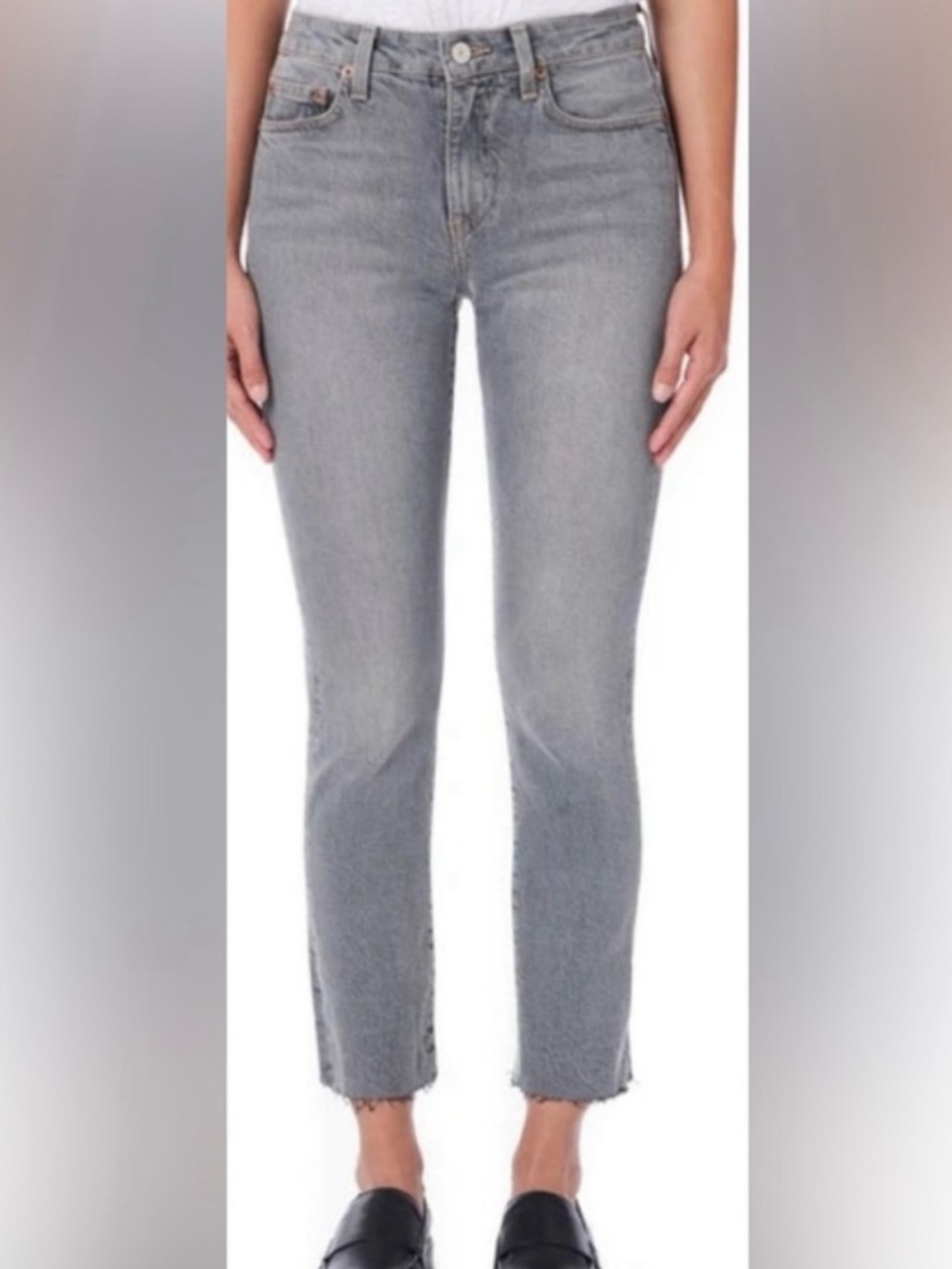 Trave Irina slim cropped jeans silver springs 27